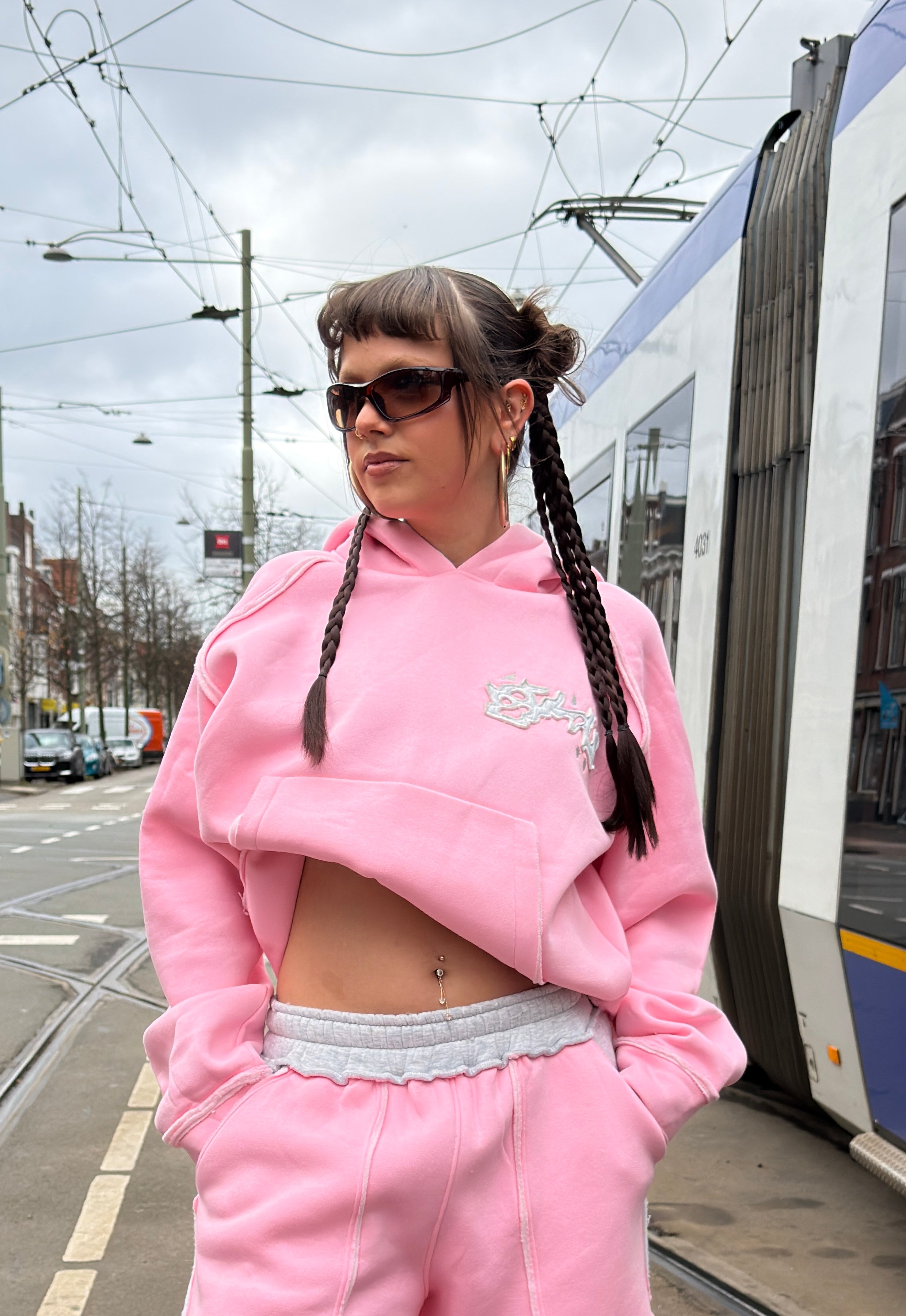 PINK CODE HOODIE