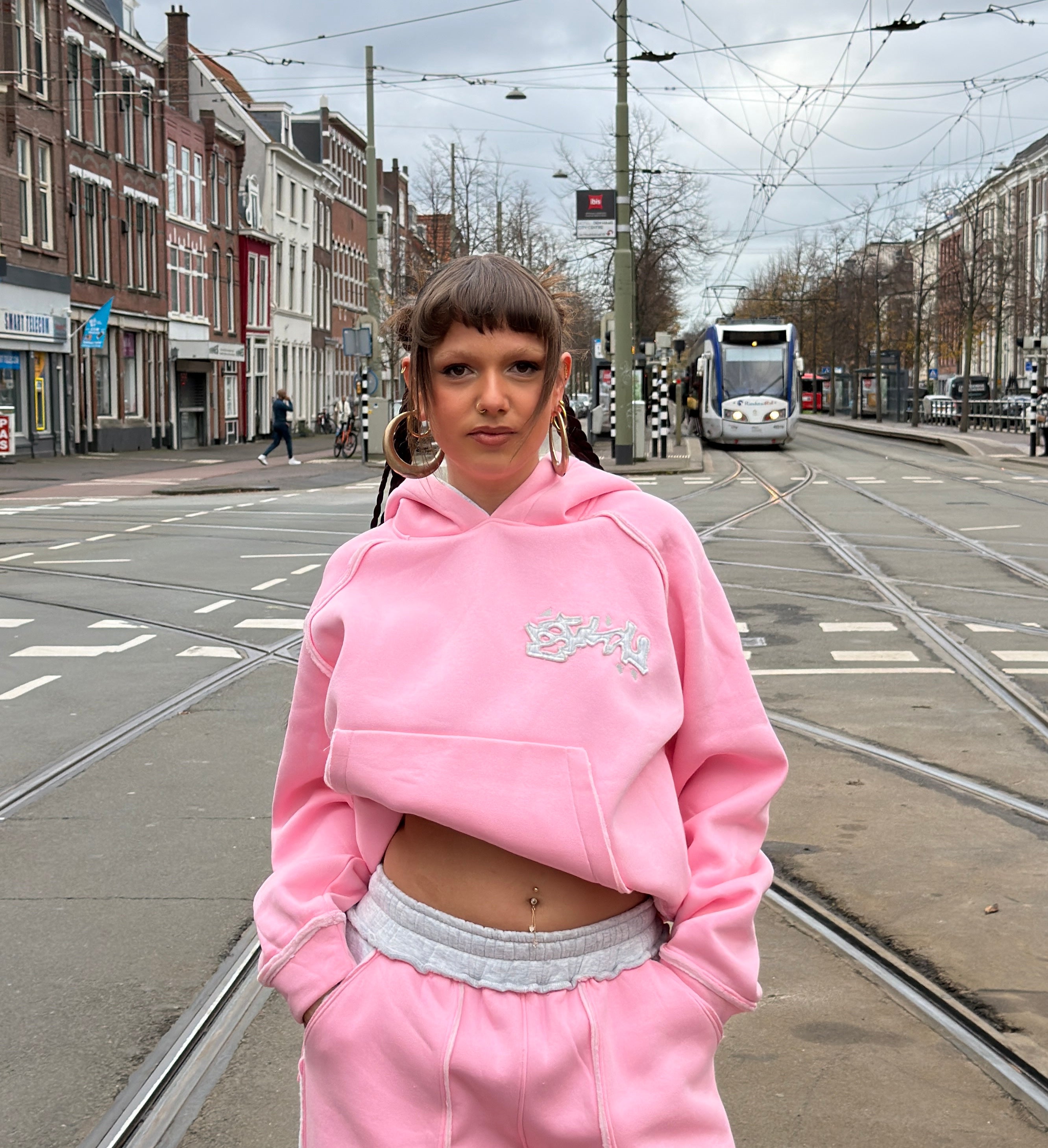 PINK CODE HOODIE