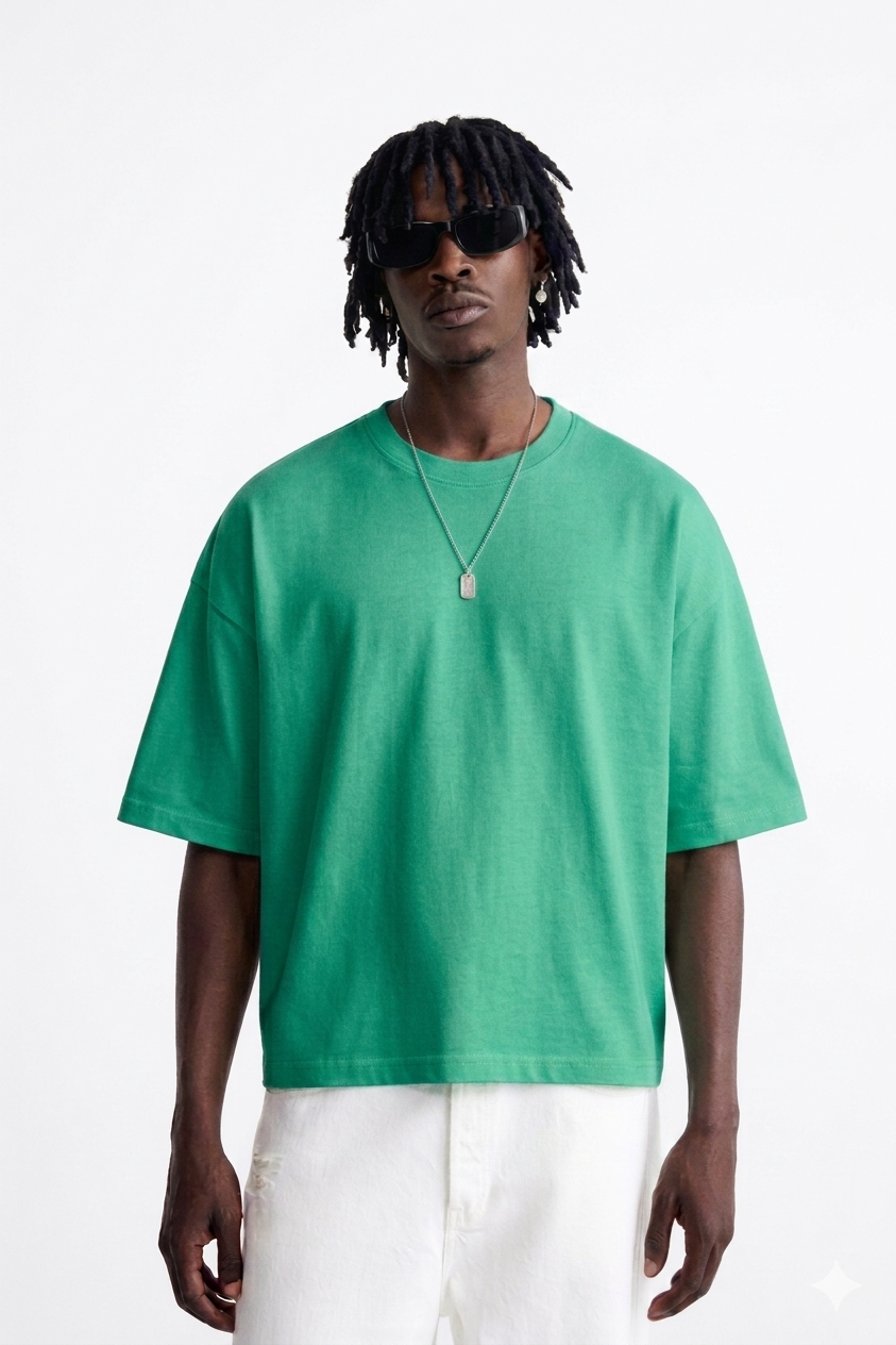 MINT GREEN BASIC TSHIRT